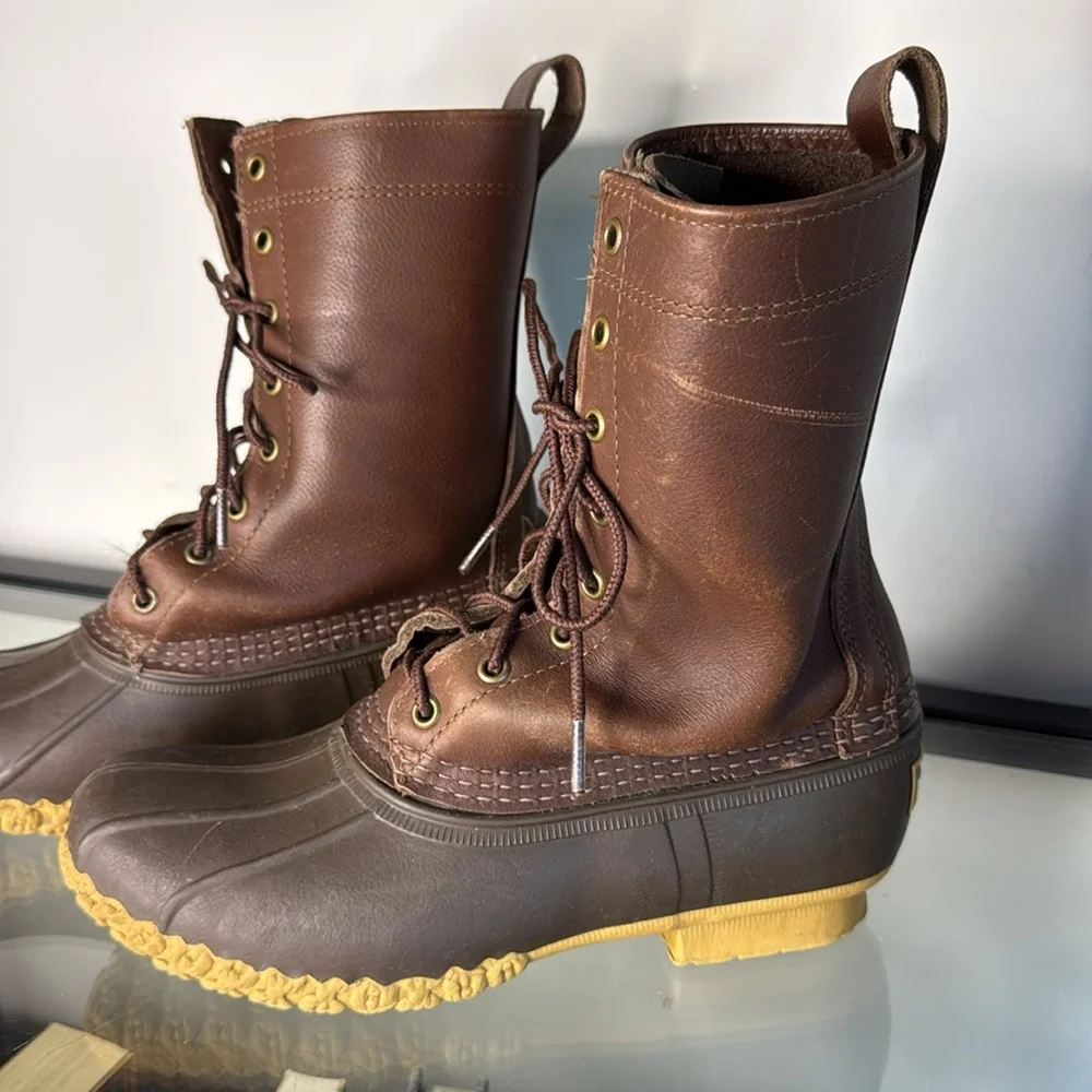 Vintage L.L. Bean Maine Hunting Boots size 8 men
